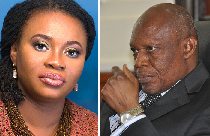 Mrs Charlotte Osei – EC boss, Mr Justice William Atuguba Mrs Charlotte Osei – EC boss, Mr Justice William Atuguba